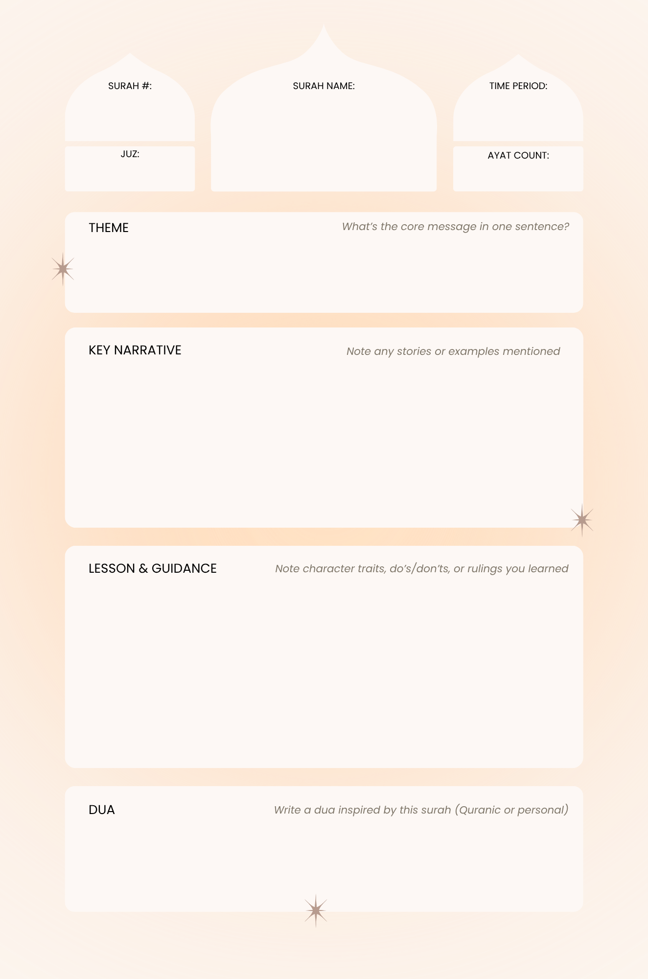 Quran Journal E-Book