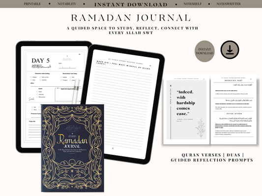 Ramadan Reflection Journal E-book