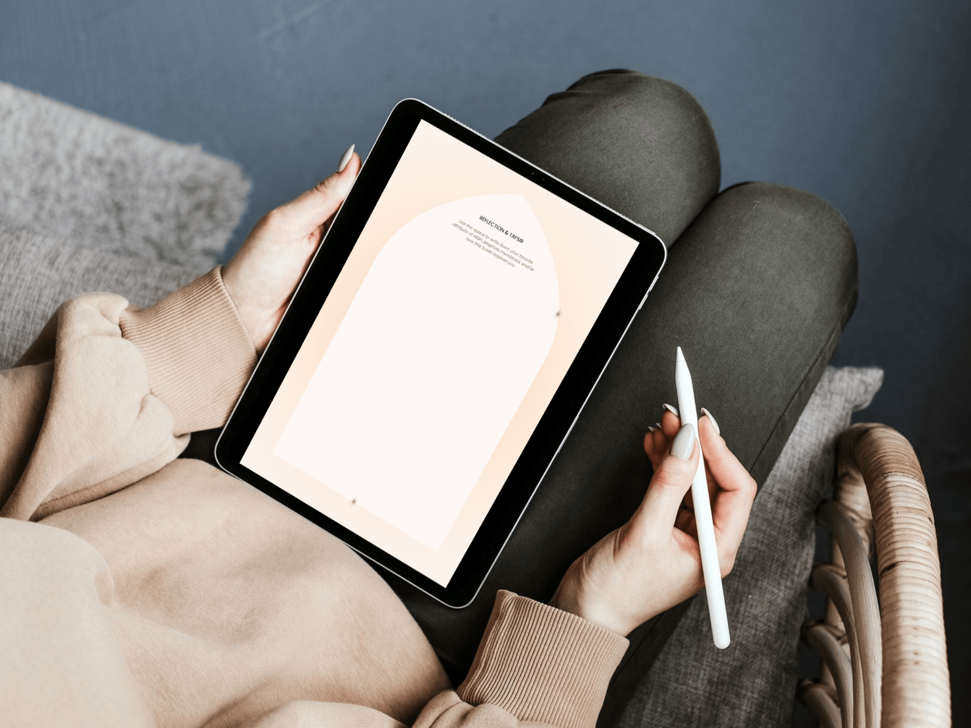 Islamic gratitude journal – A5 linen, undated pages for daily dua and Quran reflection Muslim journal for women – guided prompts to get closer to Allah through gratitude My Journey to Jen